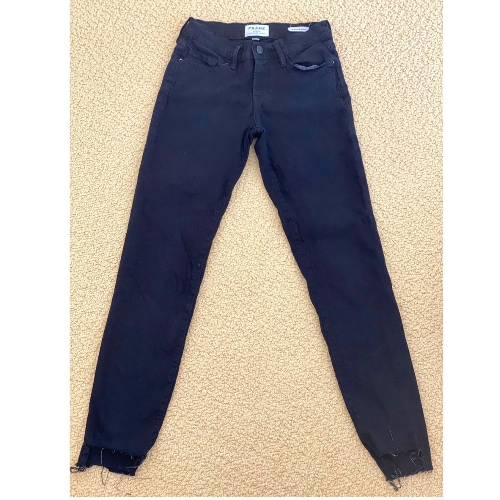Frame Black Jeans